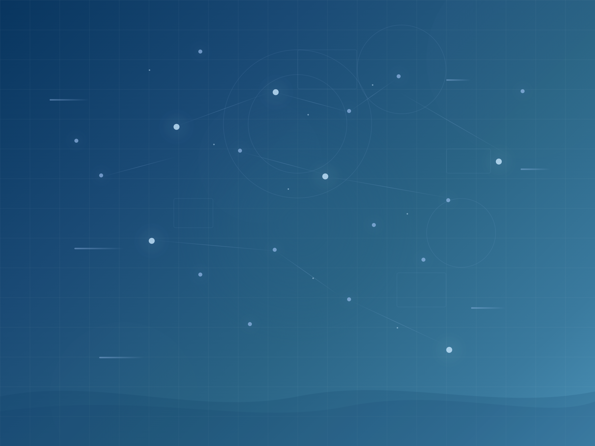 Abstract data network visualization